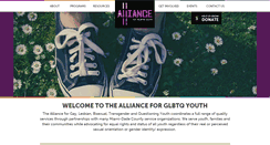 Desktop Screenshot of glbtqalliance.org